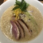 鴨出汁中華蕎麦 麺屋yoshiki - カモックス〜white duck Soup〜ver.