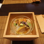 しのはら - 鮑・ほたて貝柱・茄子