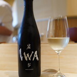 麻布十番 鮨 すずめ - ペアリングにて