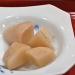 江戸町 すぎもと - ブツ切りのガリ