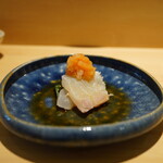 麻布十番 鮨 すずめ - クエ