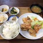 Marumiya Shokudou - から揚げ定食