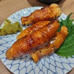 大人気 - 鶏皮餃子550円