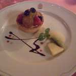 リストランテ・サバティーニ 青山 - フルーツタルト