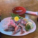 渡辺鮮魚 - いわし刺身660円