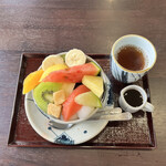 Ammitsuyakafe - 白玉クリームあんみつ（税込み７００円）