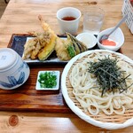 うどん土間 - 天ざる