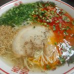 ラーメン浅野2号 - 辛とんこつラーメン：６５０円（期間限定）