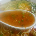 ラーメン浅野2号 - 辛とんこつはけっこうマイルド