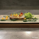 カーサ・デル・チーボ - 鼈のソプレッサータと塩漬けされた鼈の卵