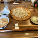 Teuchi Soba Hanamomo - おろし蕎麦とご飯、漬物が欲しいなぁ