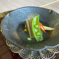 隨縁亭 ホテルモントレエーデルホフ札幌 - 冷製の野菜炊き合わせ