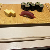 吉祥寺 鮨 栞庵 やましろ - 単品注文のかっぱと玉子と赤身