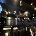 カラシビ味噌らー麺 鬼金棒 - 席からの眺め