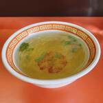 Sachien - 五目焼き飯に付いているスープです。（2023.6 byジプシーくん）