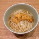 春草 - 13.8月中　雲丹素麺