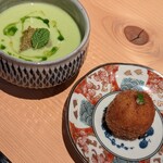 Mi Casa - スープと前菜