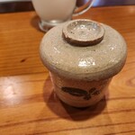 呑み食い屋 纏 - 蛤の茶碗蒸し