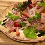 Karuizawa Budobou - 生火腿與季節水果沙拉