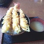 塩天丼 - ジャンボ天丼（タレ）
