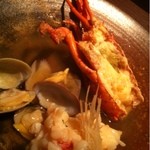 銀座 水野 - 伊勢海老とアサリ