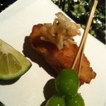 銀座 水野 - アマダイの竜田揚げ