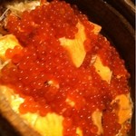 銀座 水野 - 土鍋：鮭ハラコ飯