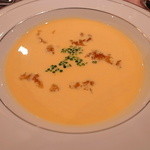 日和庵 - 季節の野菜の冷たいスープとコンソメゼリー