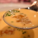 日和庵 - 甘い南瓜に塩味コンソメのアクセント