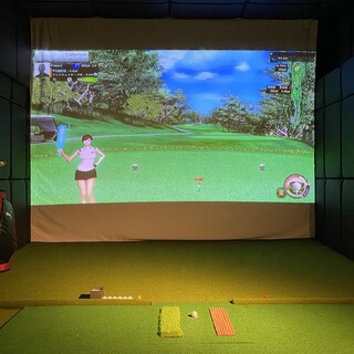 [Private room] Try golfing with the latest machine! There is also Karaoke room◎