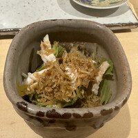 焼鳥 ひら野 - じゃこサラダ