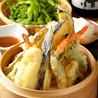 Tempura are proud of our healthy, crispy tempura fried in 100% rice oil!