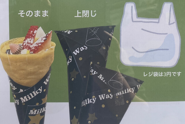 ミルキーウェイ （Milky Way） - 八幡宿/クレープ・ガレット | 食べログ