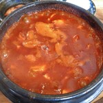 コッテジ - 豆腐チゲ（激辛）