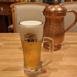 GRAVY - 生ビールで乾杯〜(*￣∇￣)ノ