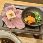 麺家 幸先坂 - 鴨の醤油つけ麺