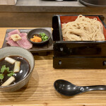 麺家 幸先坂 - 鴨の醤油つけ麺