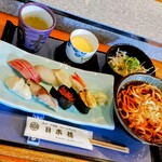 日本橋 - 寿司うどんセット