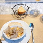 La Brianza - トリュフと玉子のオーブン焼きサマートリュフ。
