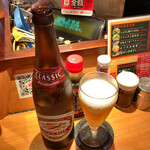 赤垣屋 - 瓶ビール550円