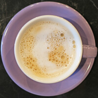 R1 TOKYO Bar&Restaurant - デザートセット 1200円 のカプチーノ