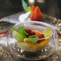 R1 TOKYO Bar&Restaurant - デザートセット 1200円 のクレマカタラーナ