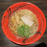 麺・餃・揚 GA.KU - 鶏ガラ醤油ラーメン(中) 858円