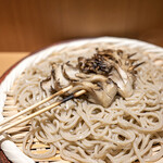 焼鳥 ひげぼうず - 蕎麦（舞茸付き）
