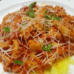 オステリア ピテカントロポ - トリッパのトマト煮