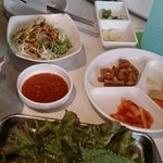 味ちゃん - サムギョプサル付け合わせ 