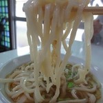 大井食堂 - 鳴門うどんの麺