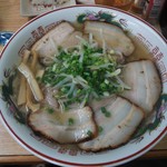 中華そば波 - チャーシュー麺　中（１．５玉）