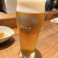 おやじ最後の握り 心斎橋店 - 生ビール