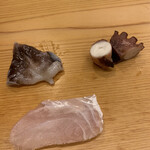Kizaki - 鯛の昆布締め美味しかった